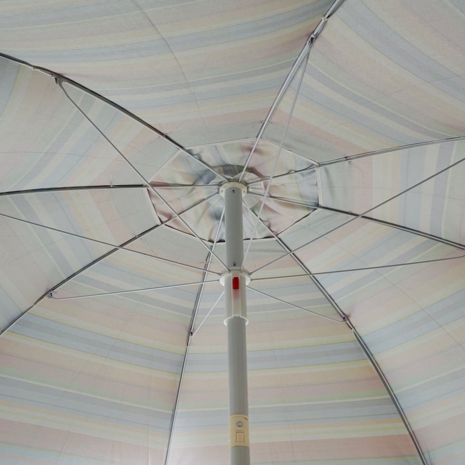 VESTIAMO CASA MARE - Ombrellone Mare con Snodo e Fodera abbinata h217 cm diametro 220 cm